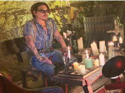 Johnny Depp s’est confiné en France et en profite pour débuter sur Instagram